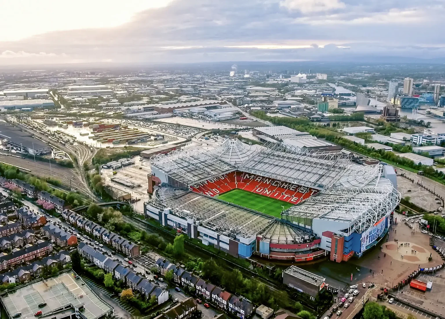 old trafford stadium regeneration for manchester