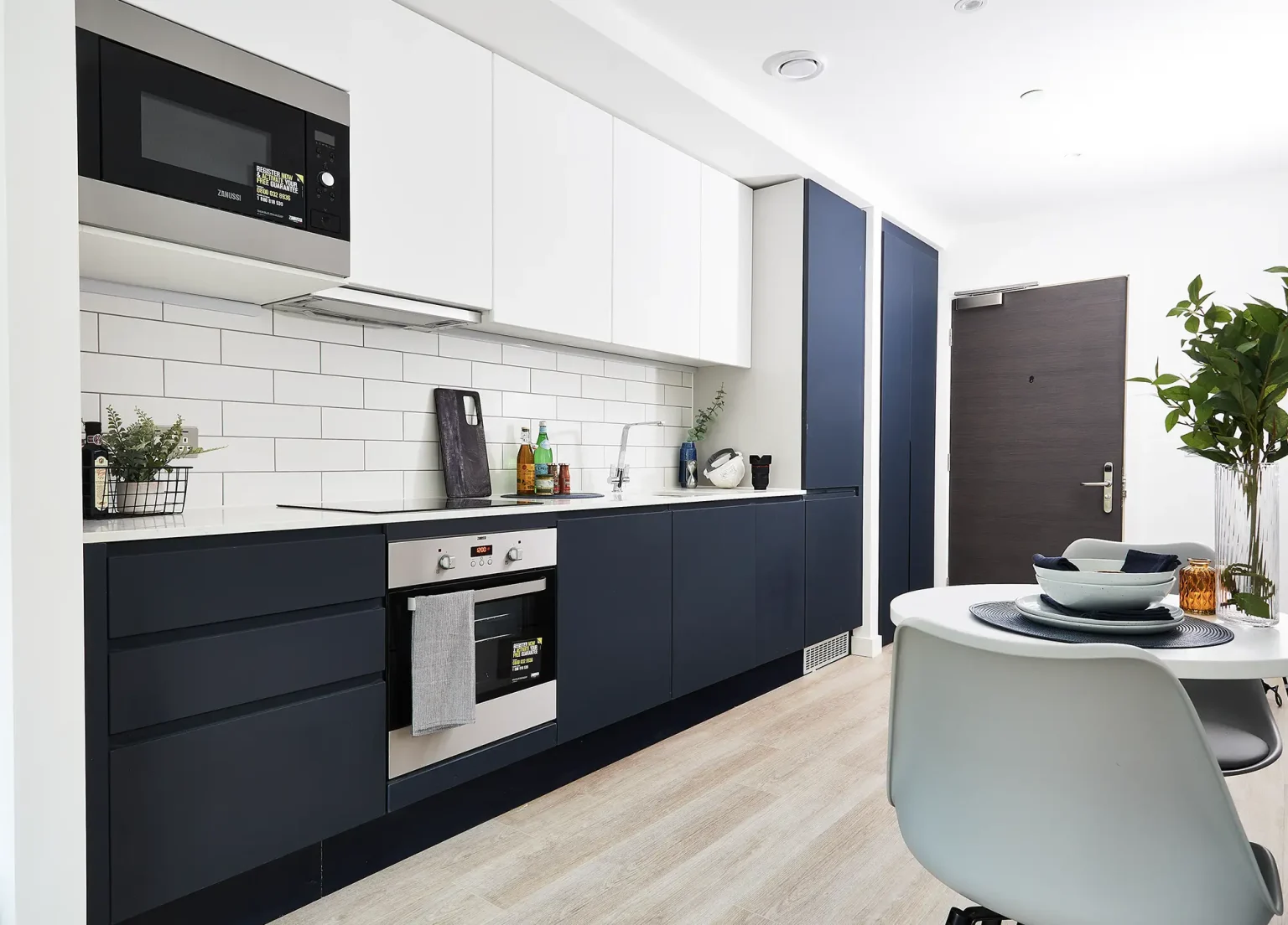 Vita Living Circle Square Apartment with in built kitchen cabinets